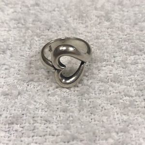 James Avery Heart Ring Retired